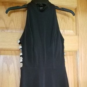Black Fitted Formal Dress